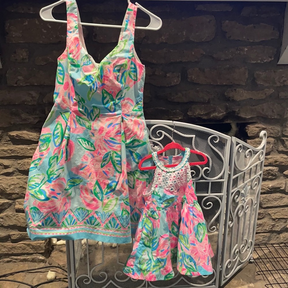 Mother daughter Lilly Pulitzer dress set
